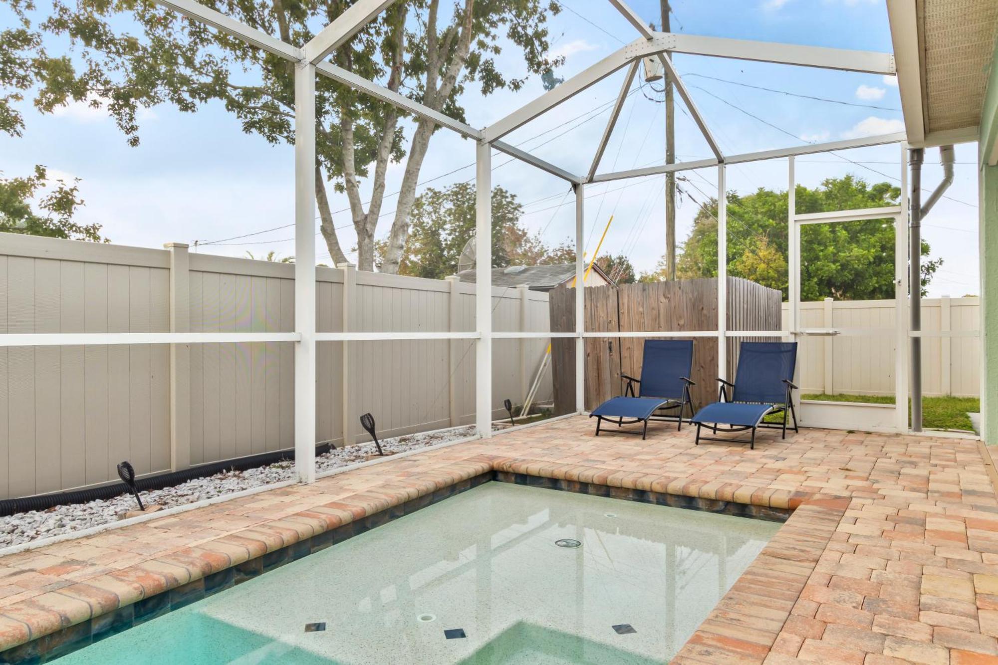 Saltylux16 Heated Saltwater Pool, Near Beach, Honeymoon Island, Farmer Market クリアウォーター エクステリア 写真
